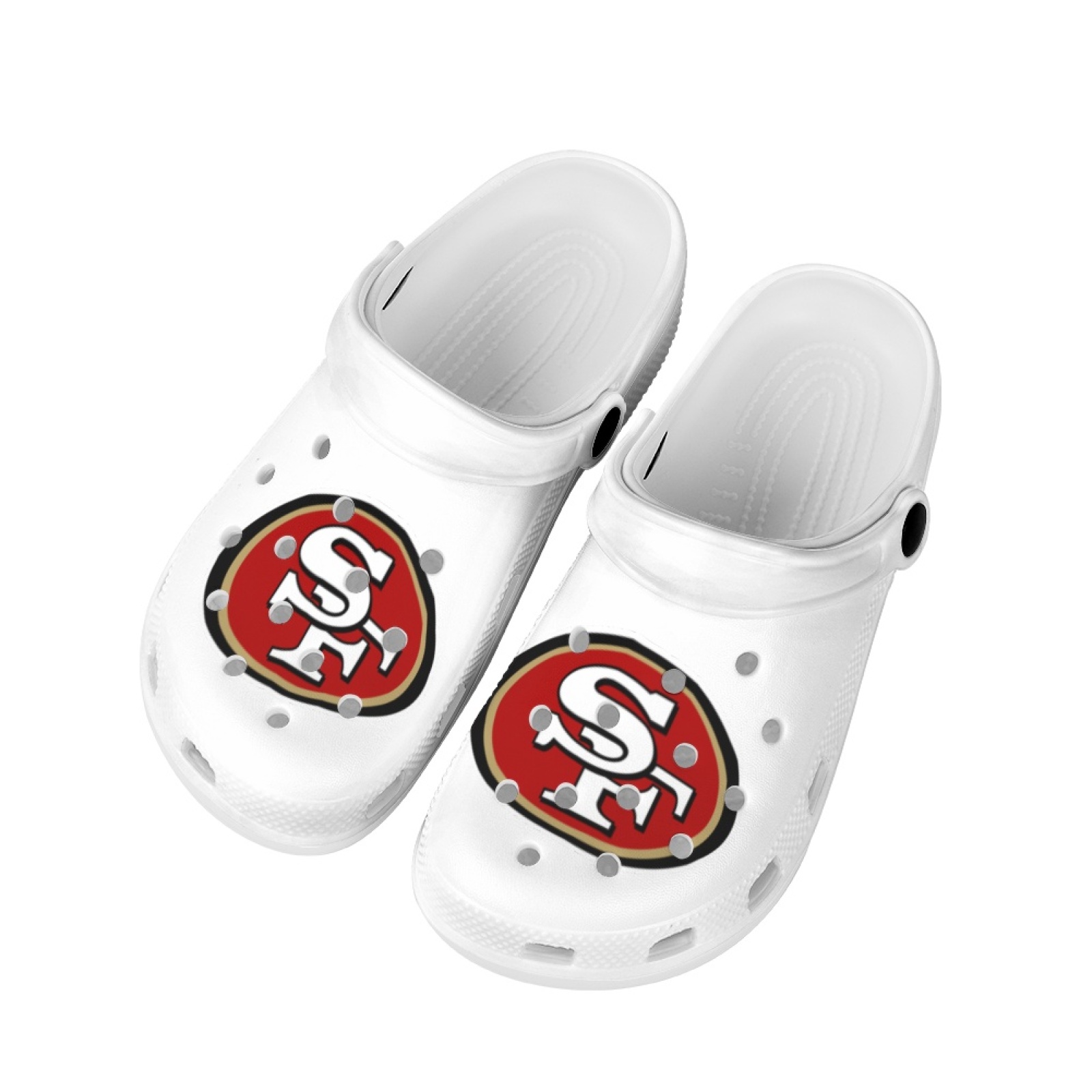 Crocs/beach shoes-San Francisco 49ers - fitnfan