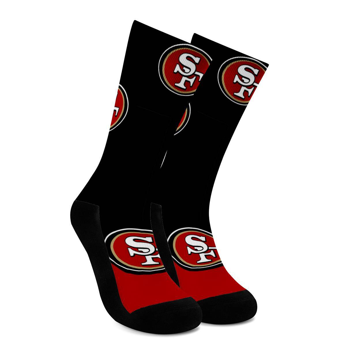 Sports high-top socks-San Francisco 49ers - fitnfan