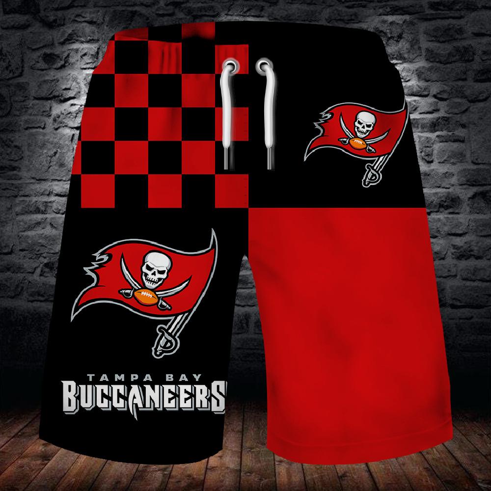 Tampa Bay Buccaneers Summer Beach Shorts-Tampa Bay Buccaneers - fitnfan