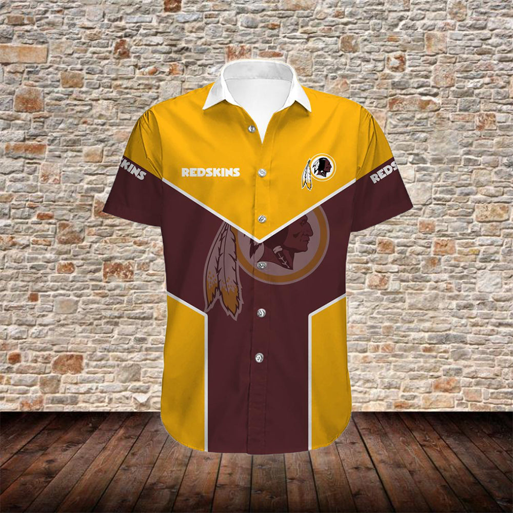 Washington Redskins Limited Edition Button-Down Shirt-Washington Commanders - fitnfan