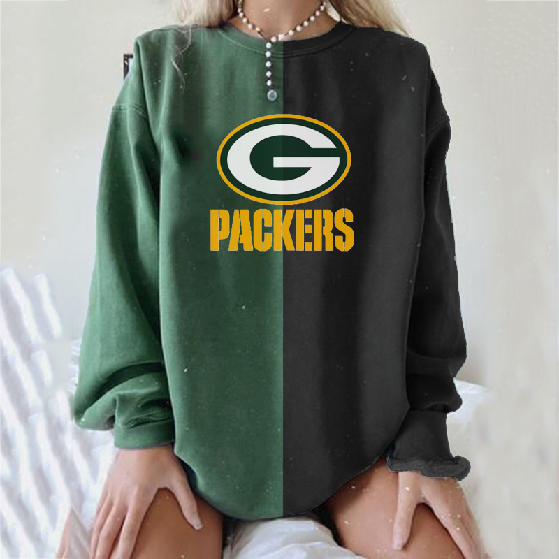 fashion printed Pullover-Green Bay Packers - fitnfan