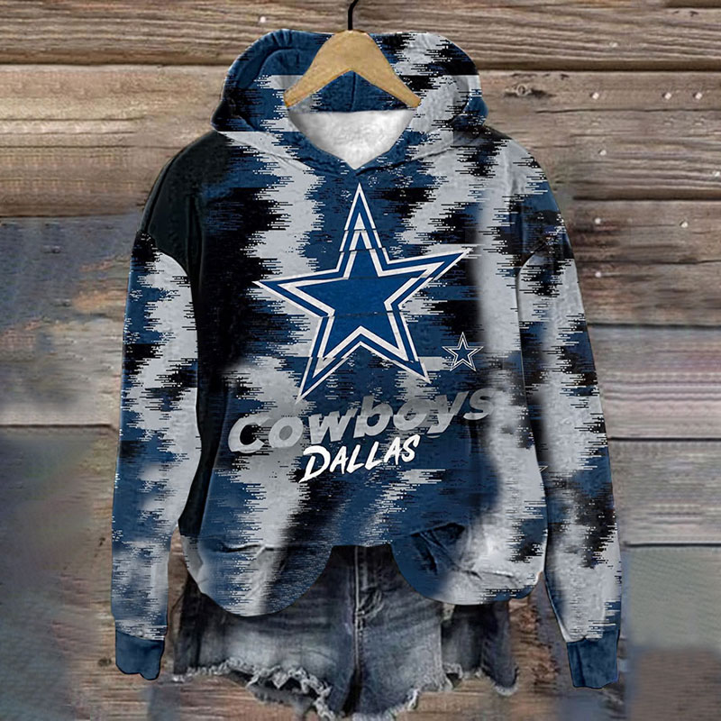 Fashion printed long sleeve Hoodie - fitnfan