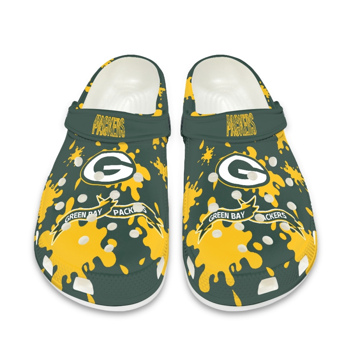Crocs/beach shoes-Green Bay Packers - fitnfan