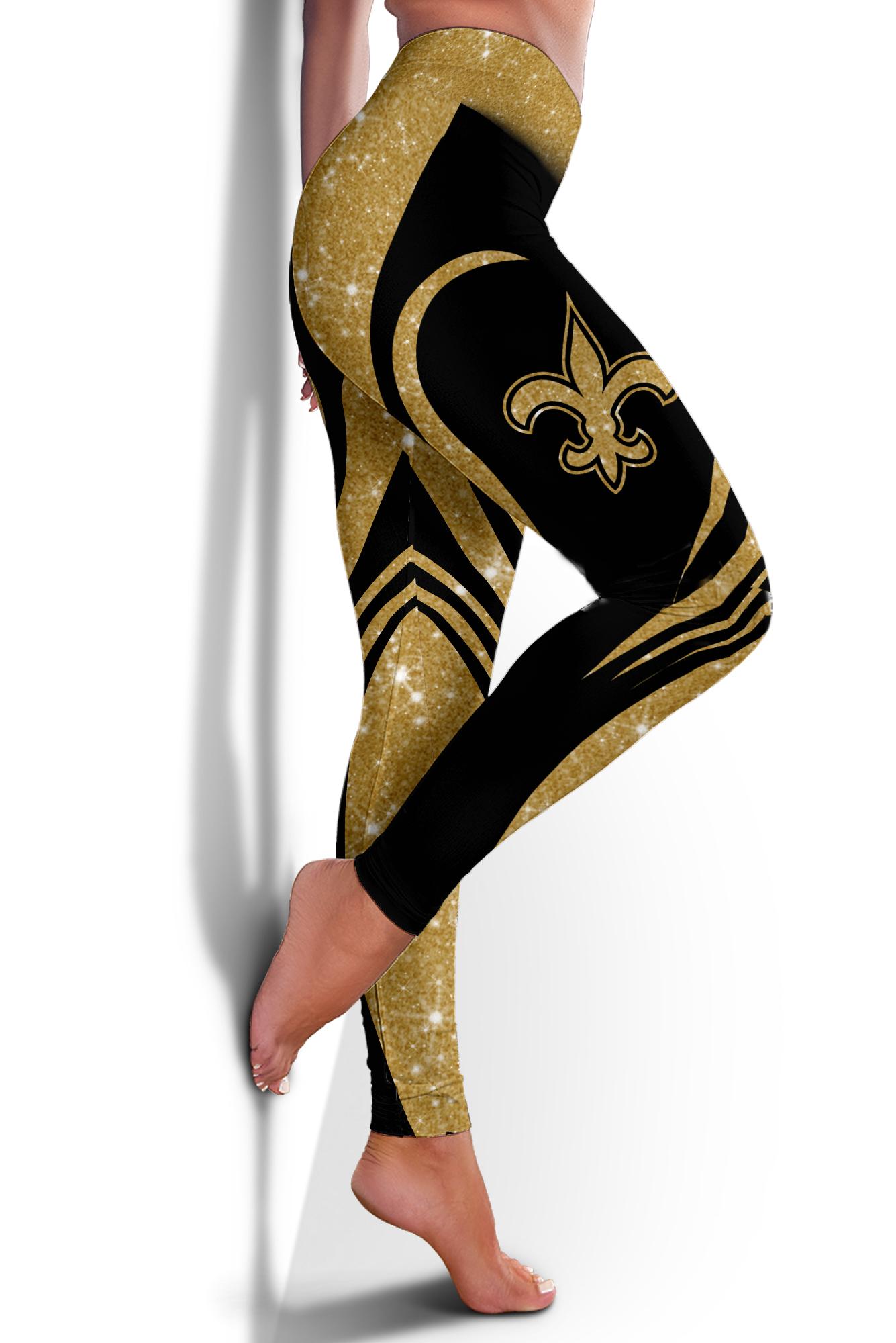 New Limited Edition 3D Printed Leggings Yoga Pants-New Orleans Saints - fitnfan