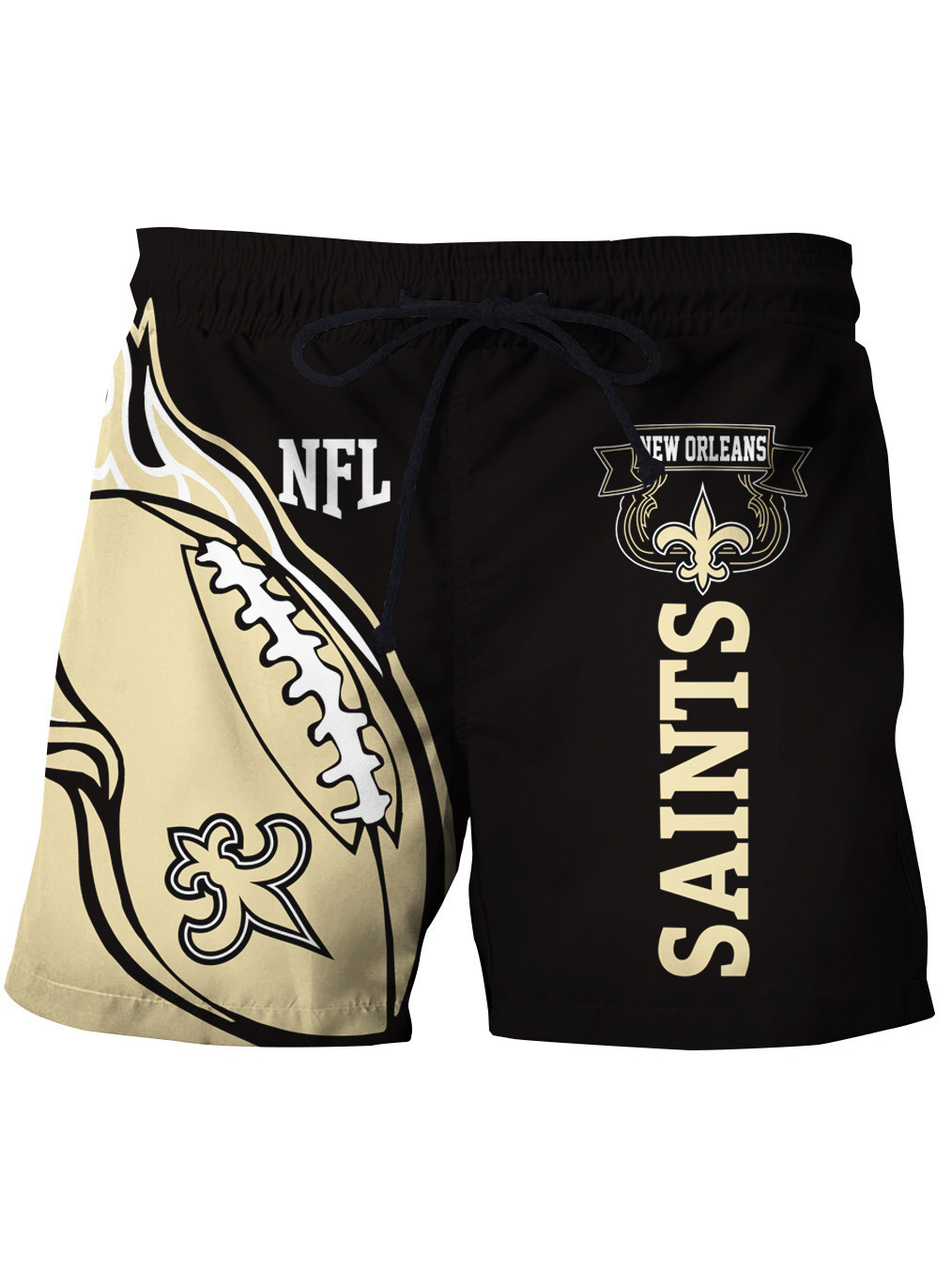 New Casual  Shorts-New Orleans Saints - fitnfan