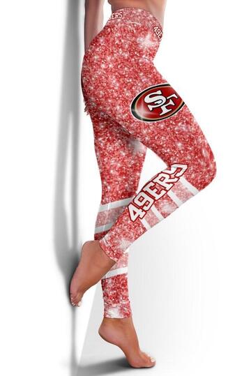 3D Printed Leggings-San Francisco 49ers - fitnfan
