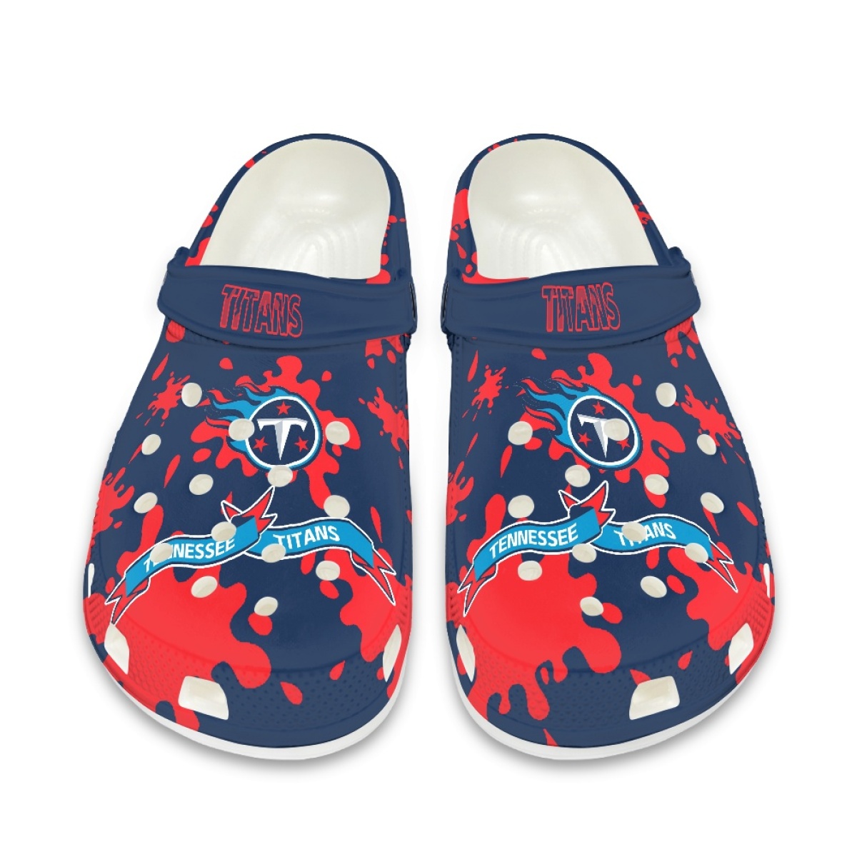 Crocs/beach shoes-Tennessee Titans - fitnfan