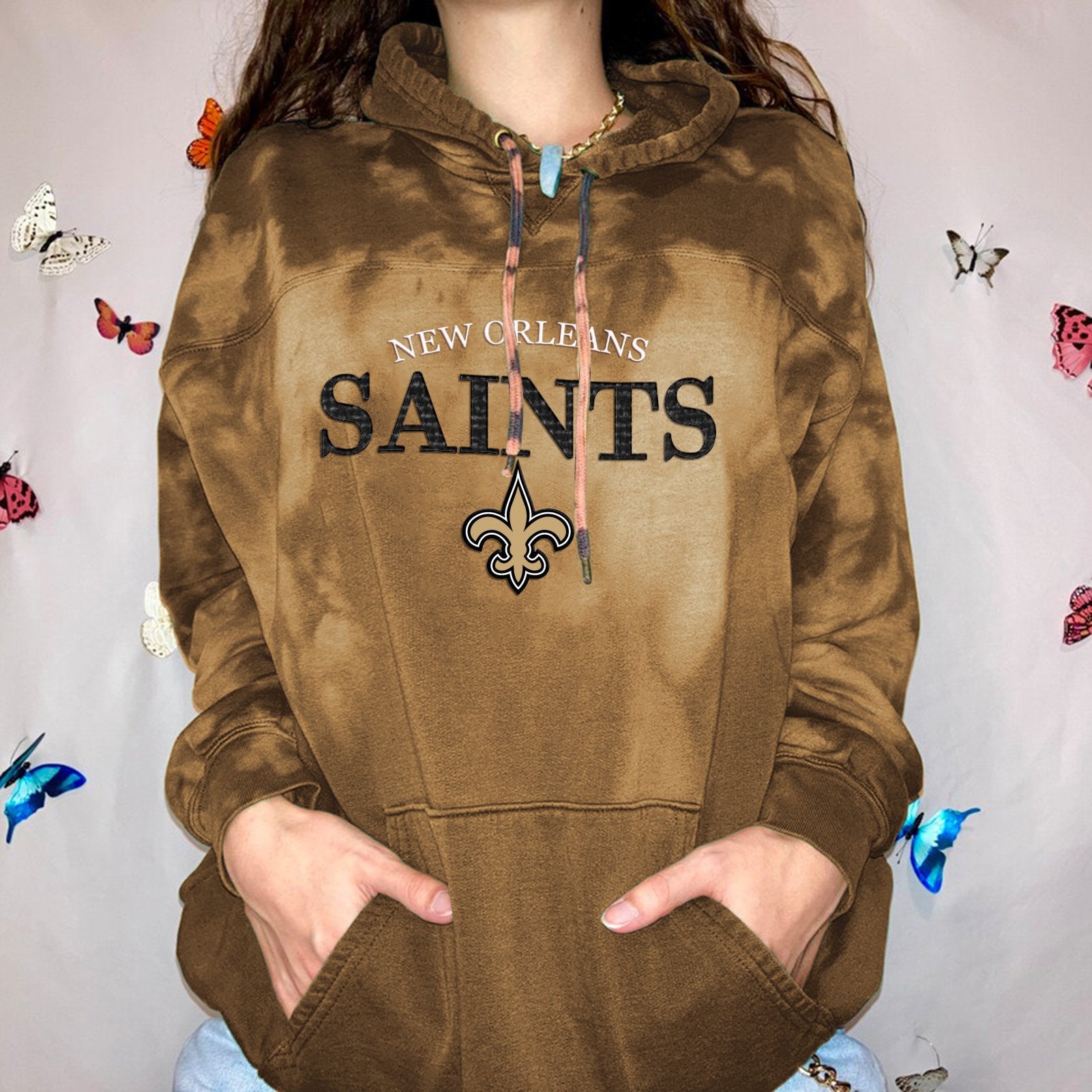 New Women Printed  Hoodie-New Orleans Saints - fitnfan