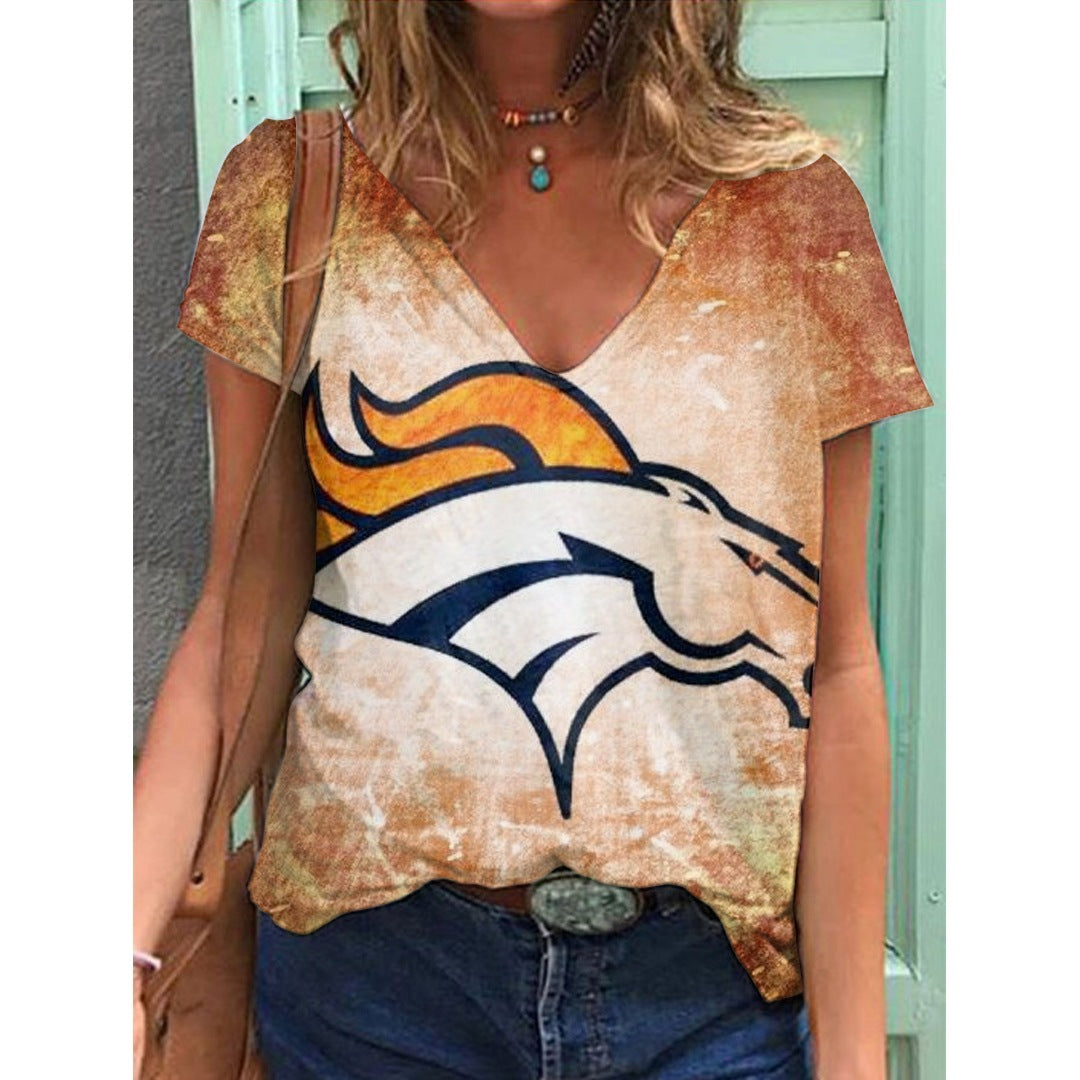Denver BroncosLimited Edition Short Sleeve T Shirt-Denver Broncos - fitnfan