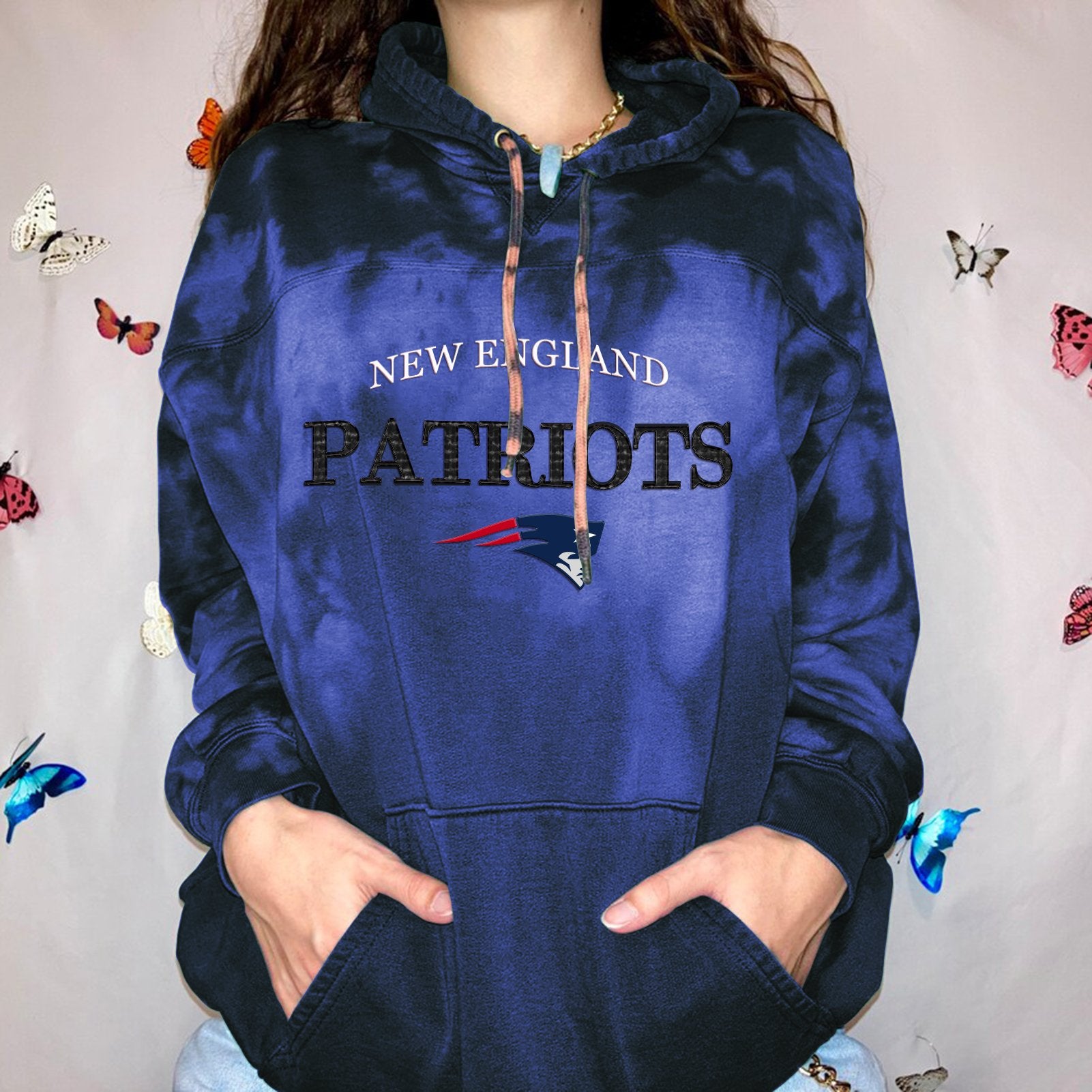 New Women Printed  Hoodie-New England Patriots - fitnfan