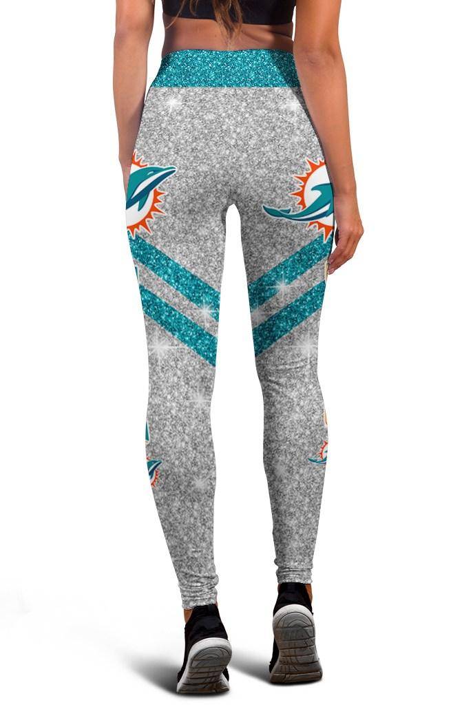 Miami Dolphins Limited Edition 3D Printed Leggings Yoga Pants-Miami Dolphins - fitnfan