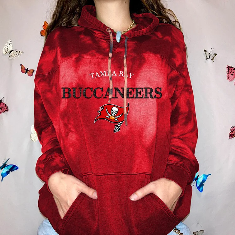 Tampa Bay Buccaneers Women Printed  Hoodie-Tampa Bay Buccaneers - fitnfan