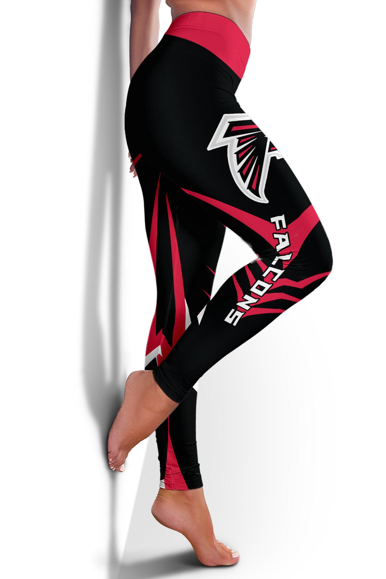 Atlanta Falcons Limited Edition 3D Printed Leggings-Atlanta Falcons - fitnfan