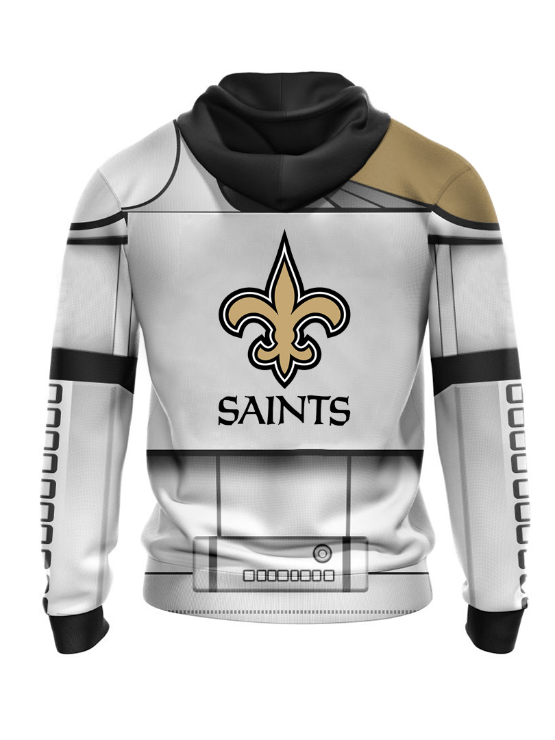 New Specialized Stormtrooper Design For Star Wars May The 4th Be With You-New Orleans Saints - fitnfan