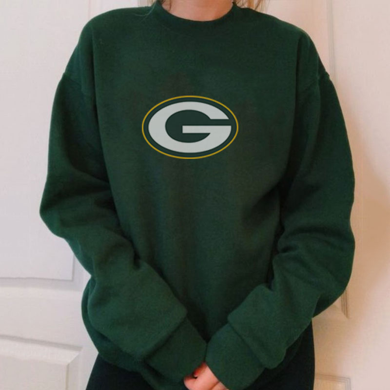 Casual unisex crewneck sweatshirt-Green Bay Packers - fitnfan