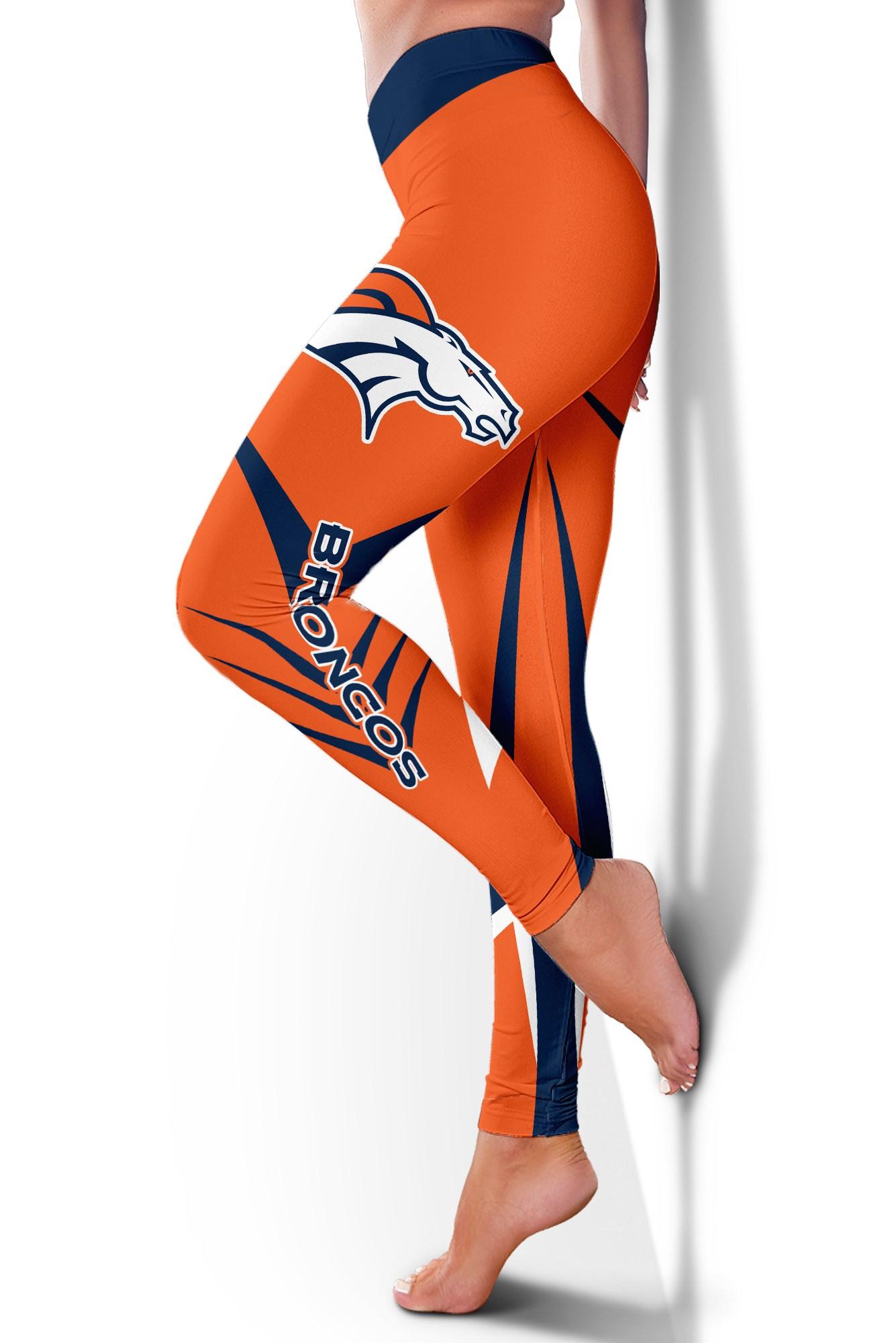 Denver Broncos Limited Edition 3D Printed Leggings-Denver Broncos - fitnfan
