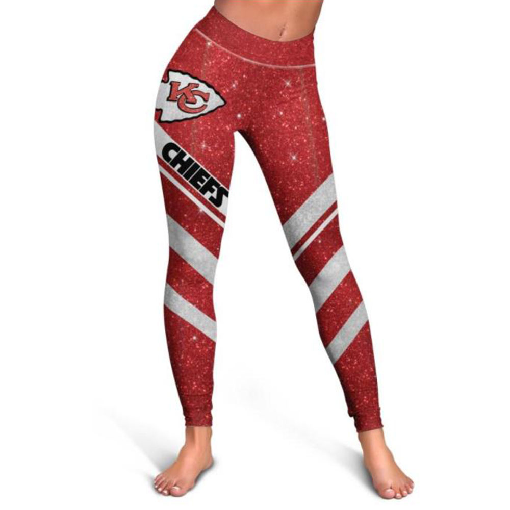 Casual fashion contrast printed Leggings - fitnfan