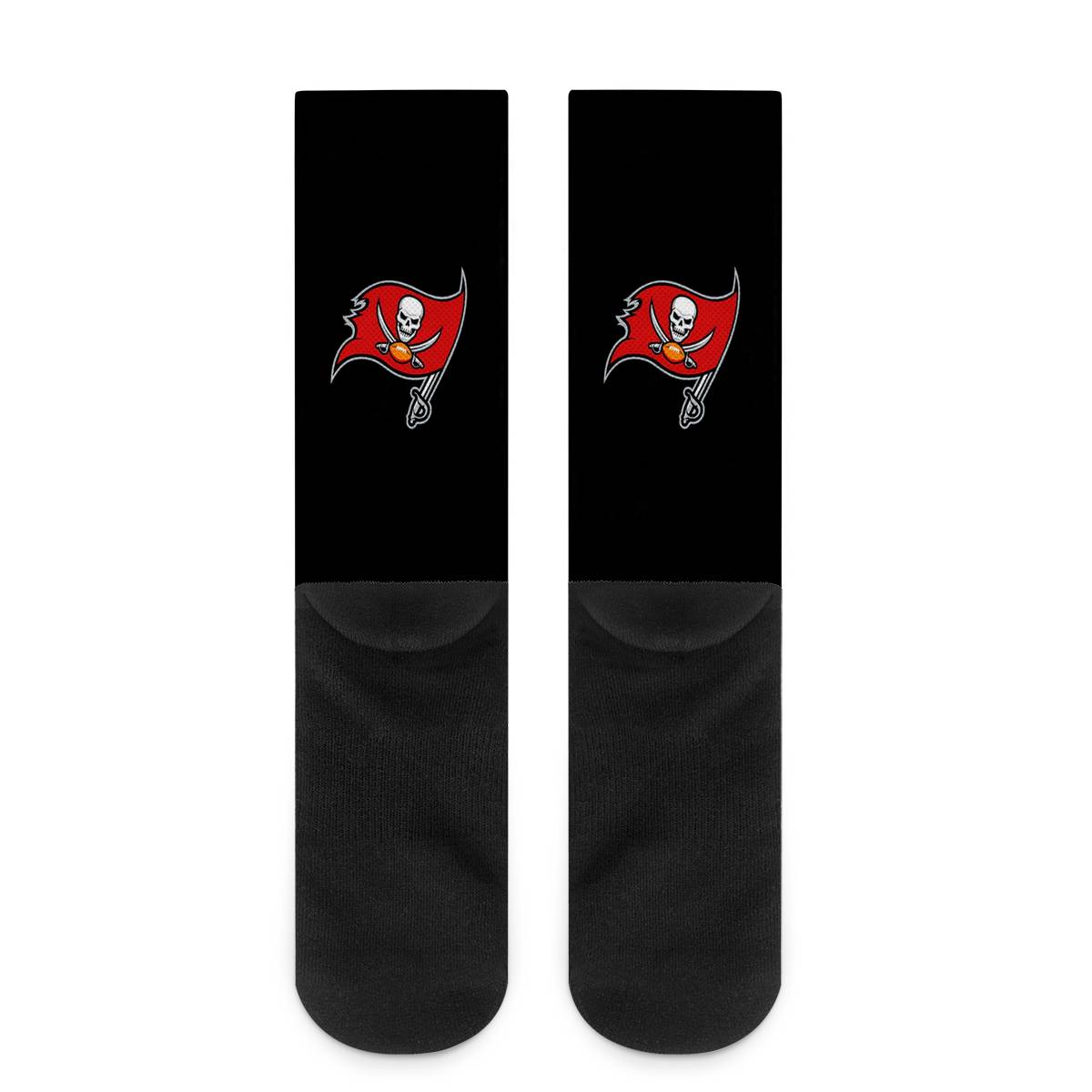 Tampa Bay Buccaneers For Bare Feet Crew Socks-Tampa Bay Buccaneers - fitnfan