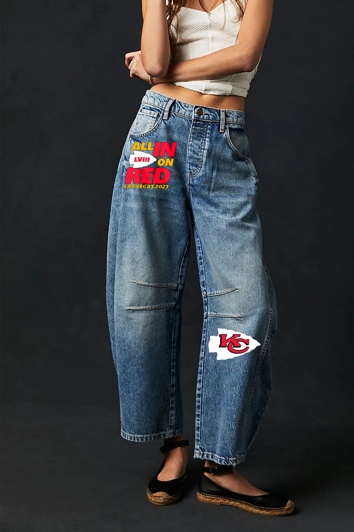 Fanswear fashion jeans - fitnfan