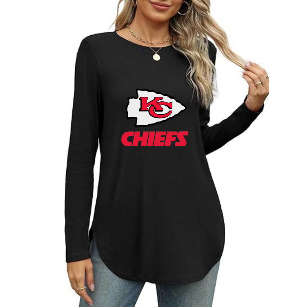 Women's sweatshirt printed Casual wear - fitnfan