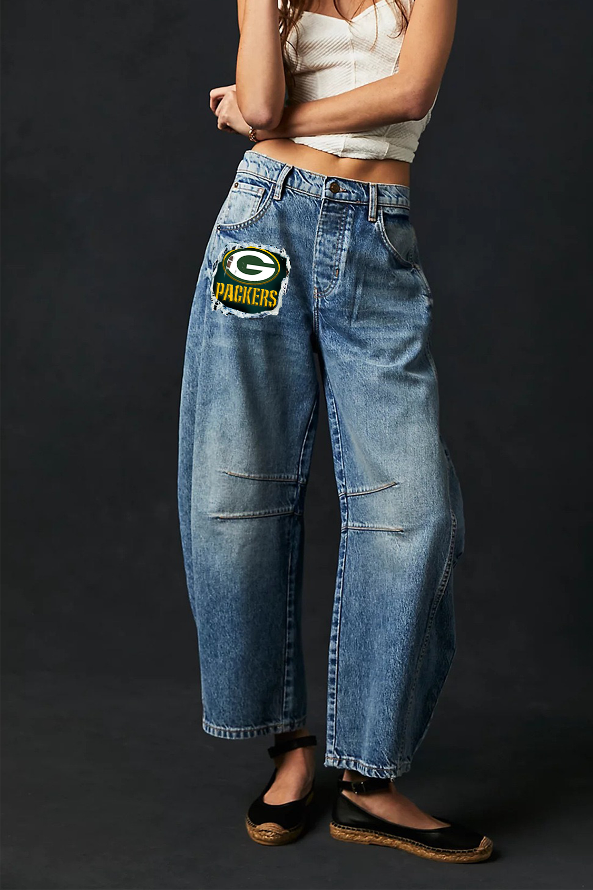 Fanswear fashion jeans-Green Bay Packers - fitnfan