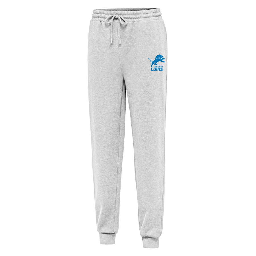 Women's Casual printed drawstring pants-Detroit Lions - fitnfan