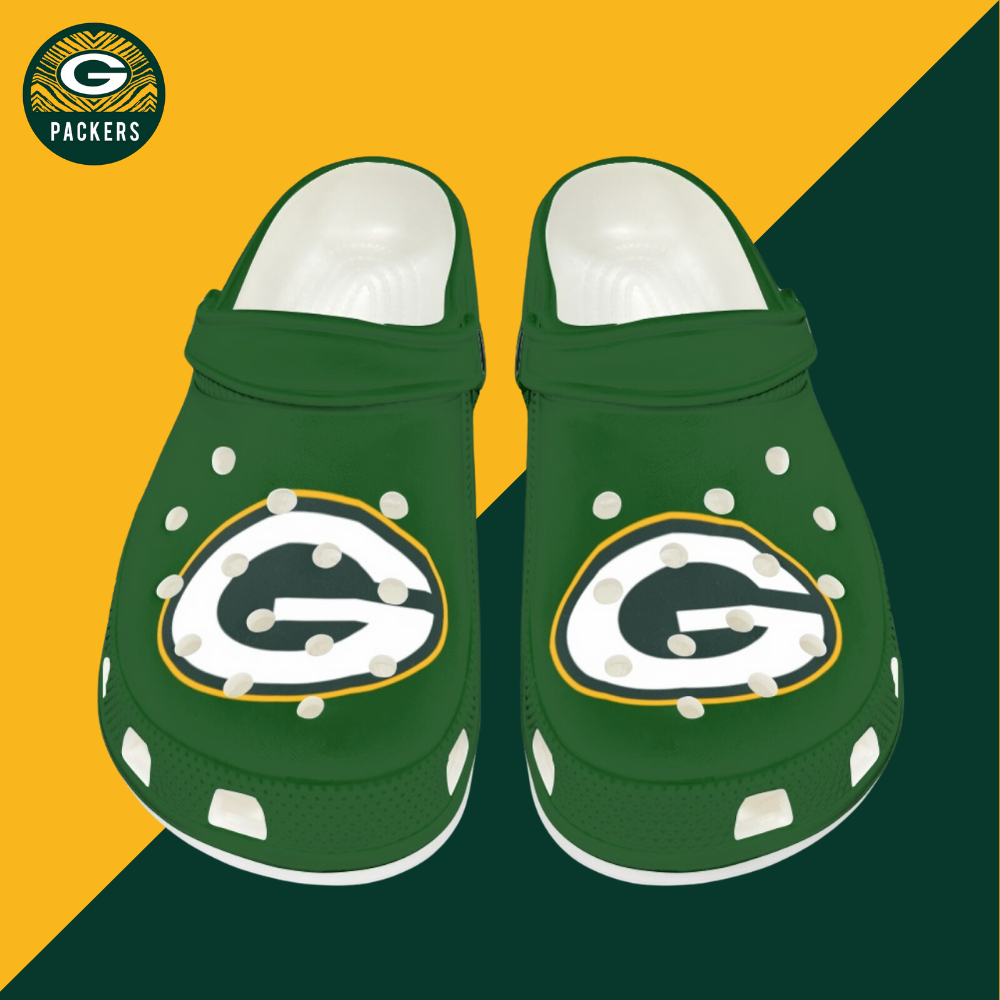 Crocs/beach shoes-Green Bay Packers - fitnfan