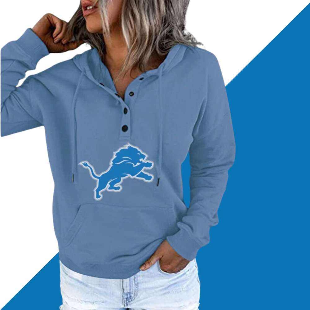 Casual dress for women-Detroit Lions - fitnfan