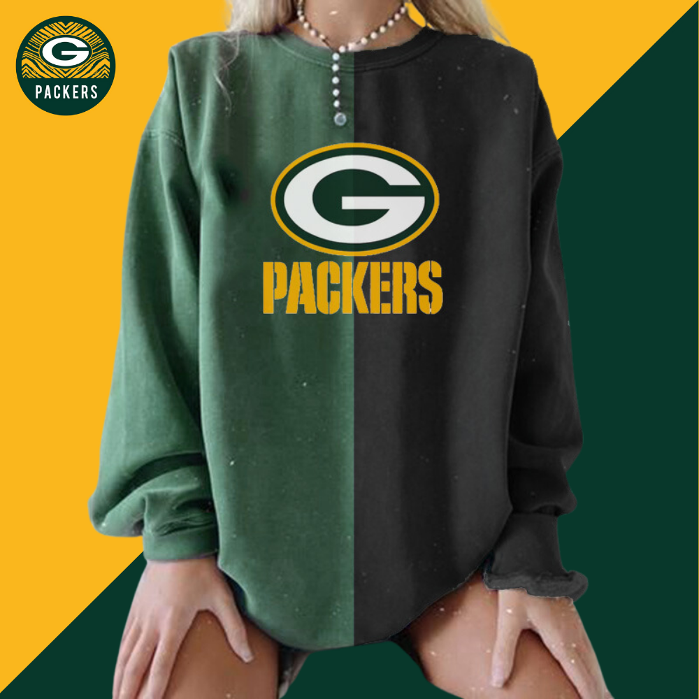 fashion printed Pullover-Green Bay Packers - fitnfan