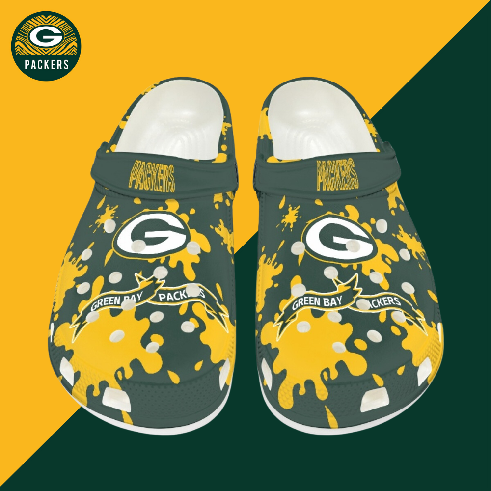Crocs/beach shoes-Green Bay Packers - fitnfan