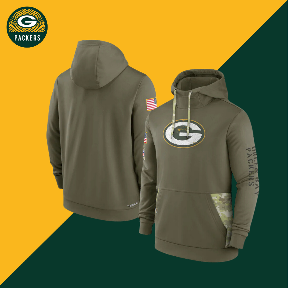 Fanswear fashion sports hoodie-Green Bay Packers - fitnfan