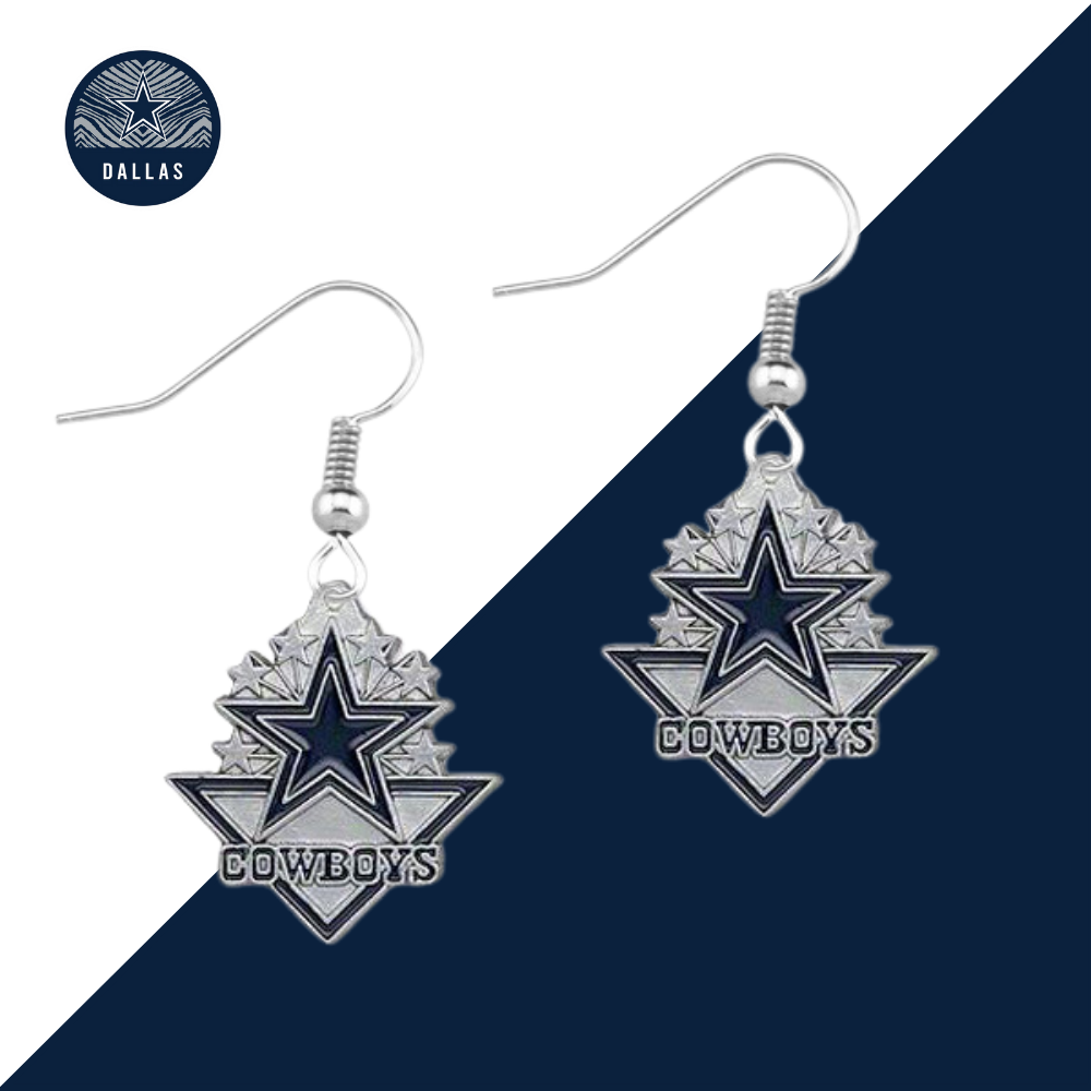fashion earrings-Dallas Cowboys - fitnfan