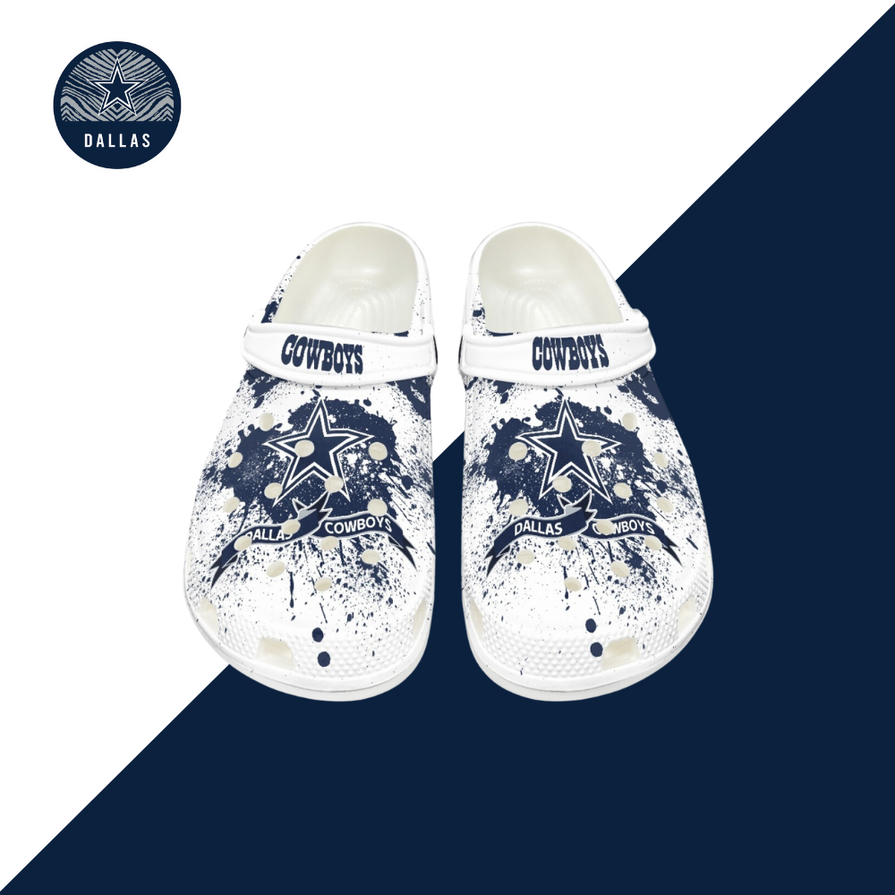 Crocs/beach shoes-Dallas Cowboys - fitnfan