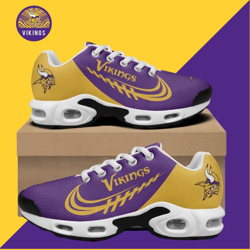 Women’s Casual Sneakers-Minnesota Vikings - fitnfan
