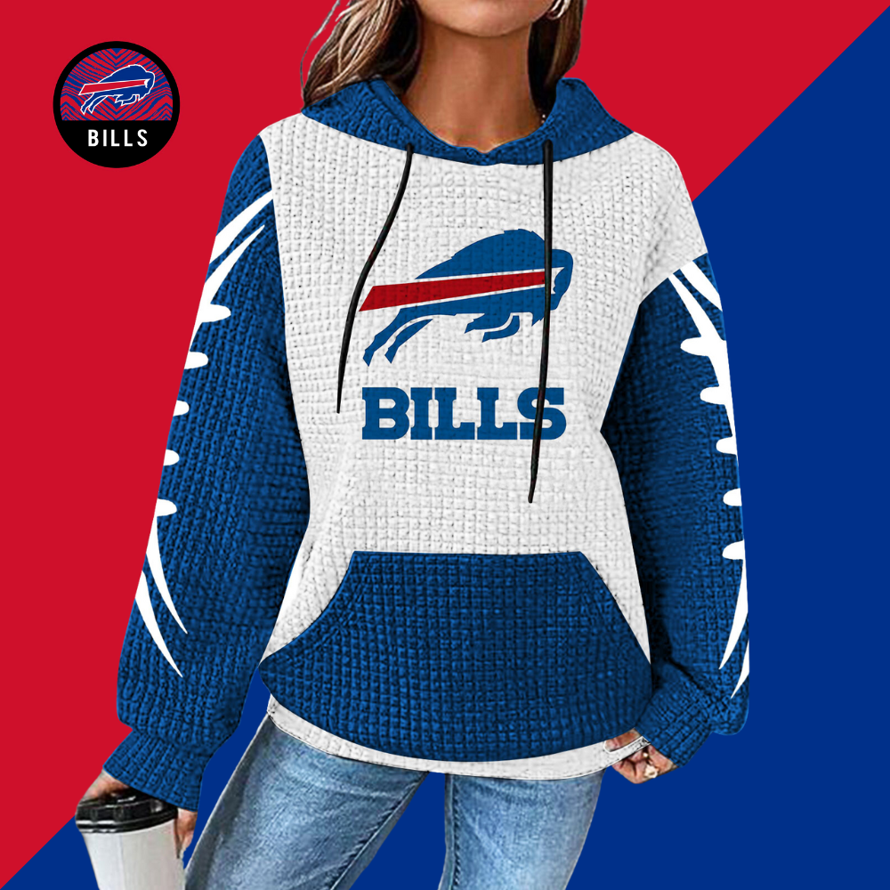 Casual printed Hoodie for men and women-Buffalo Bills - fitnfan