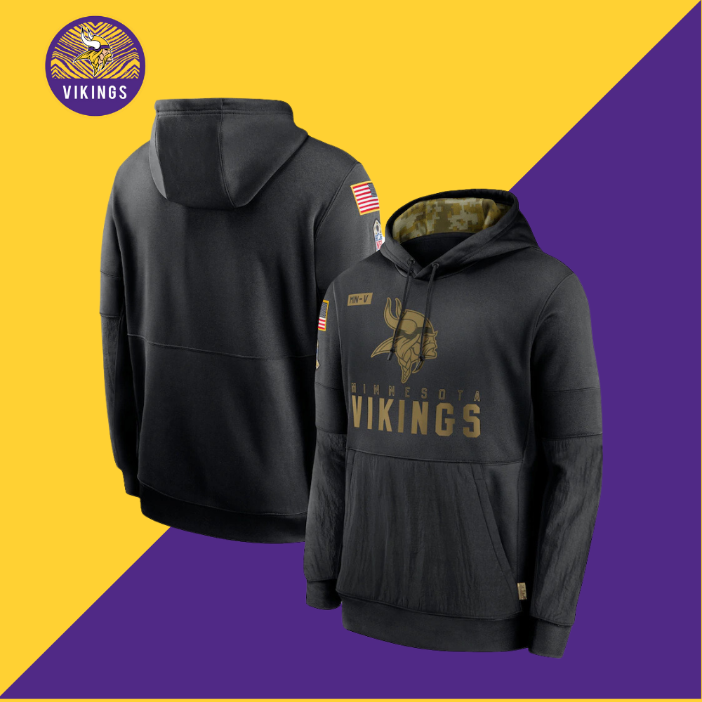 Fanswear fashion sports hoodie-Minnesota Vikings - fitnfan