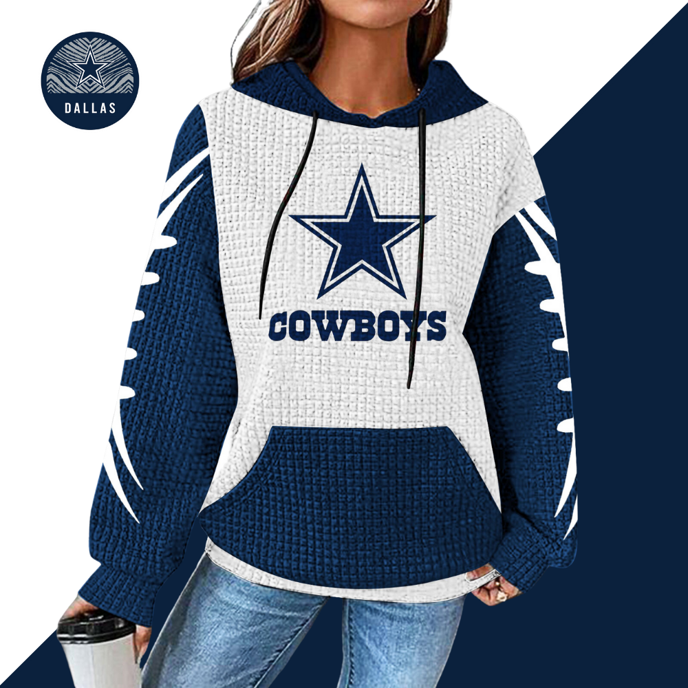 Casual printed Hoodie for men and women-Dallas Cowboys - fitnfan