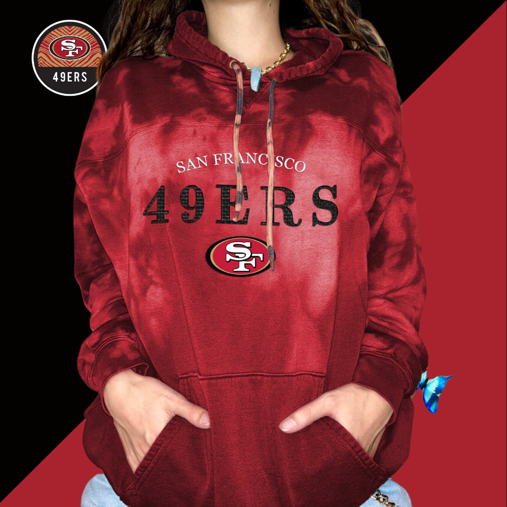 New Women Printed  Hoodie-San Francisco 49ers - fitnfan