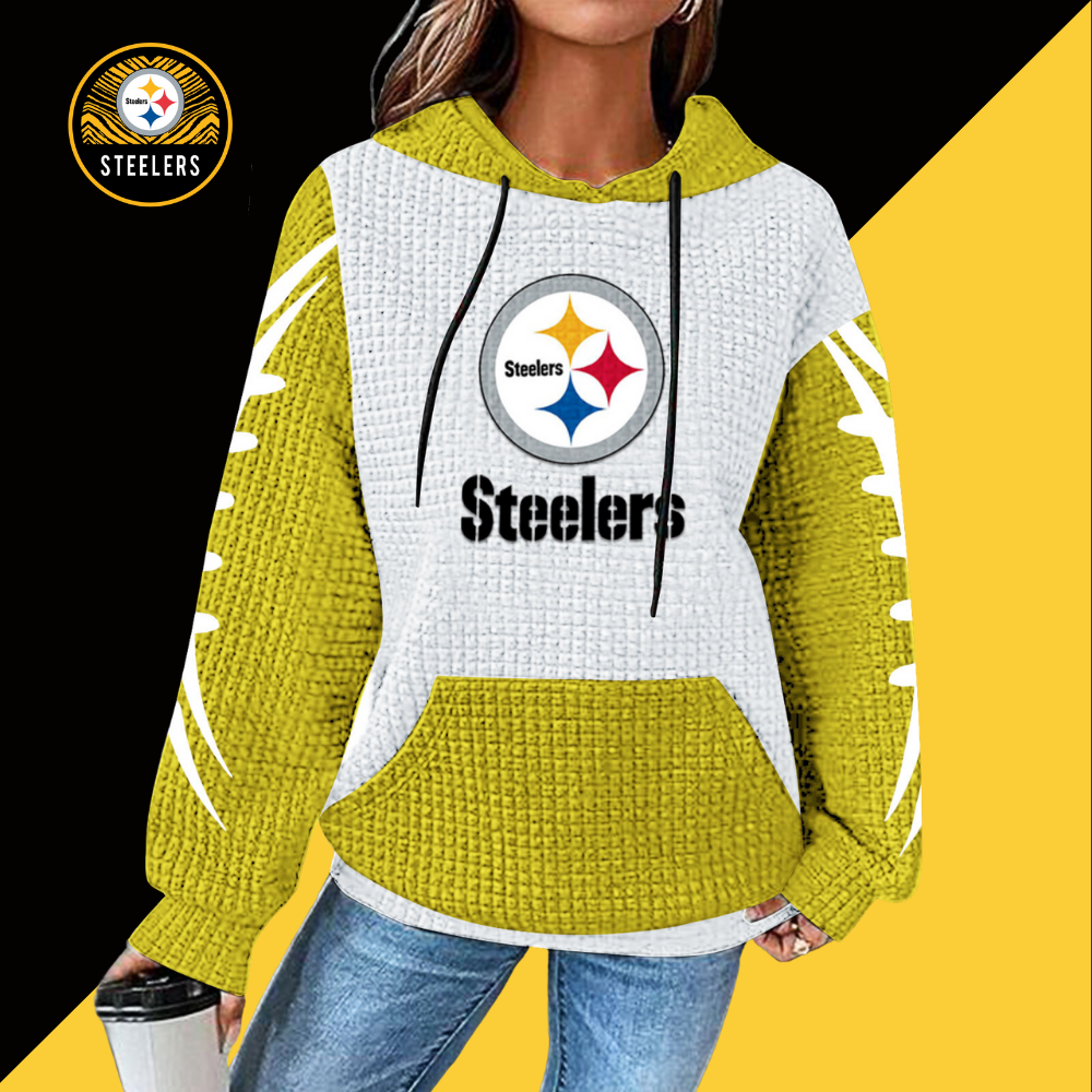 Casual printed Hoodie for men and women-Pittsburgh Steelers - fitnfan