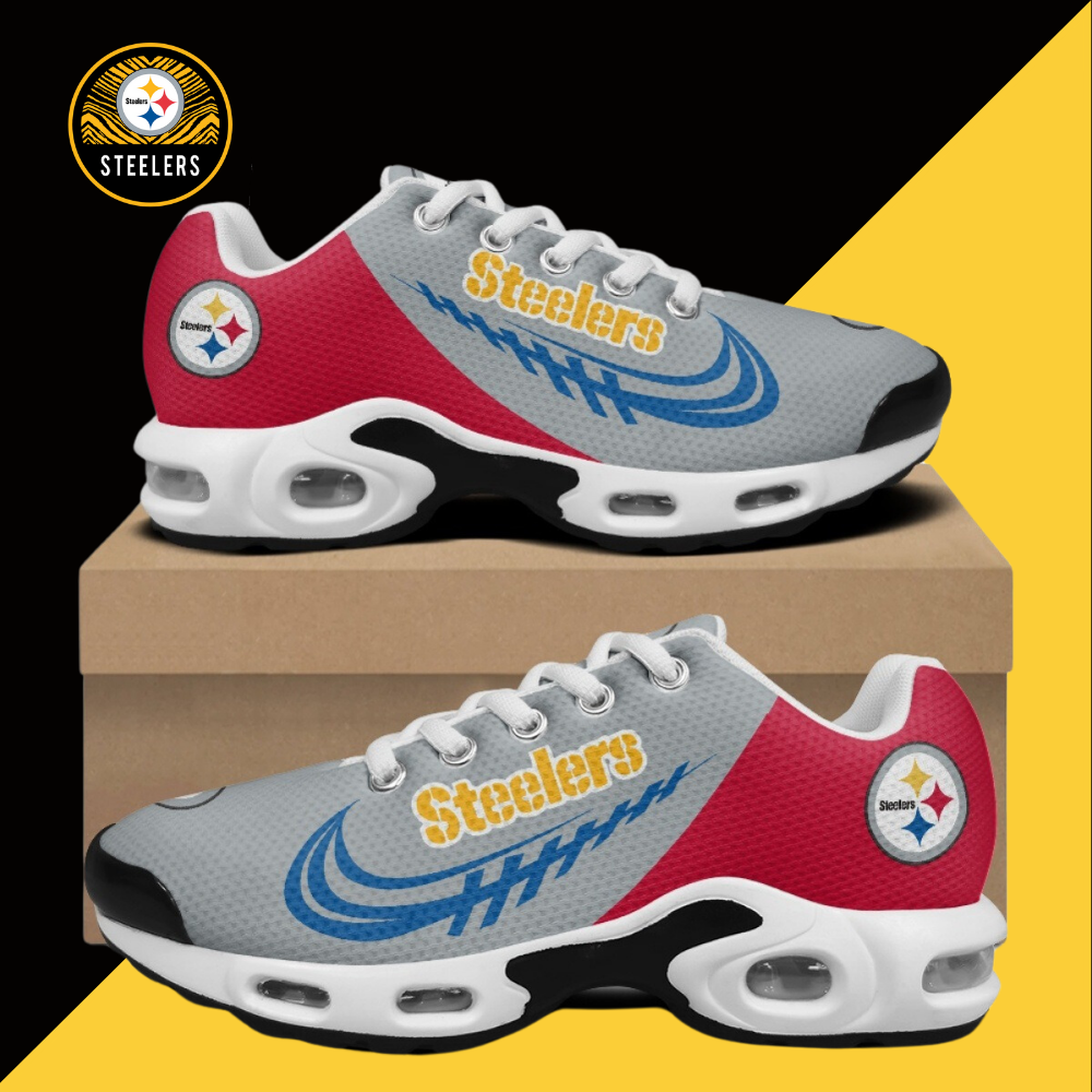 Women’s Casual Sneakers-Pittsburgh Steelers - fitnfan