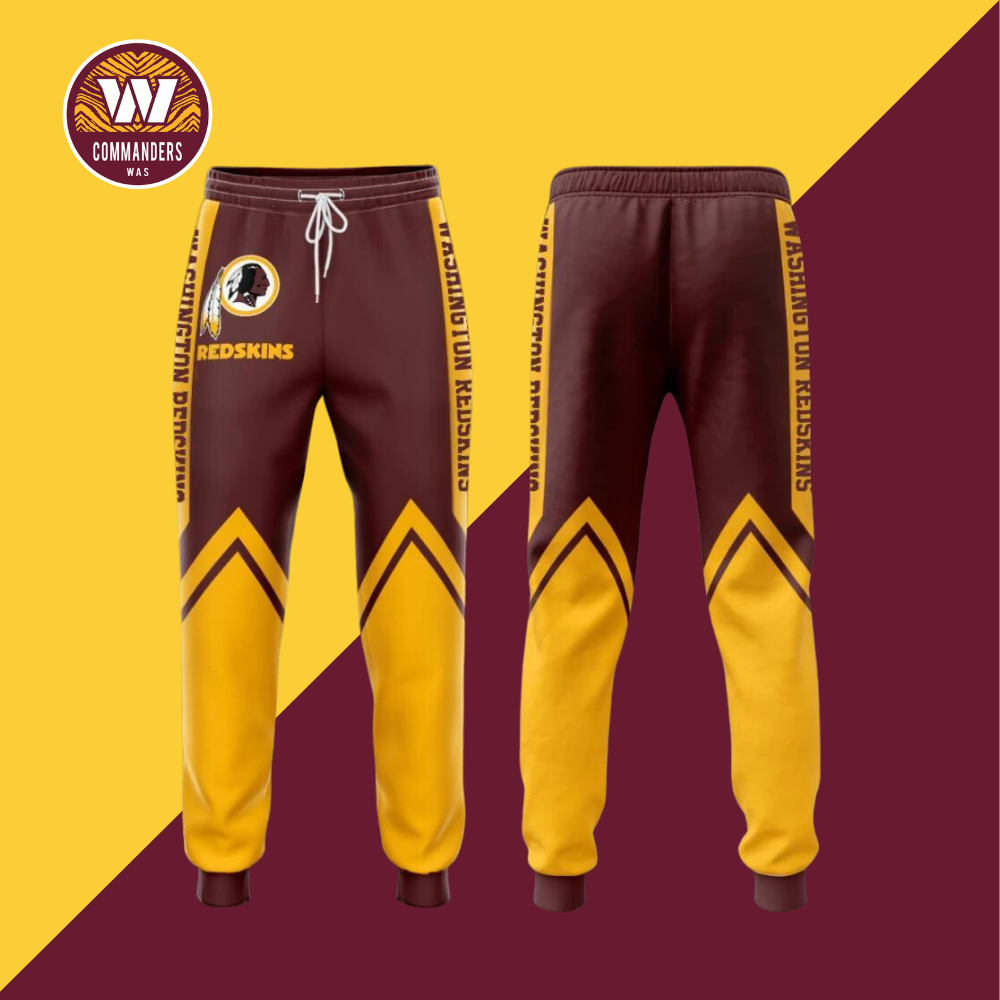 Washington Redskins 3D Printed pocket Sweatpant-Washington Commanders - fitnfan