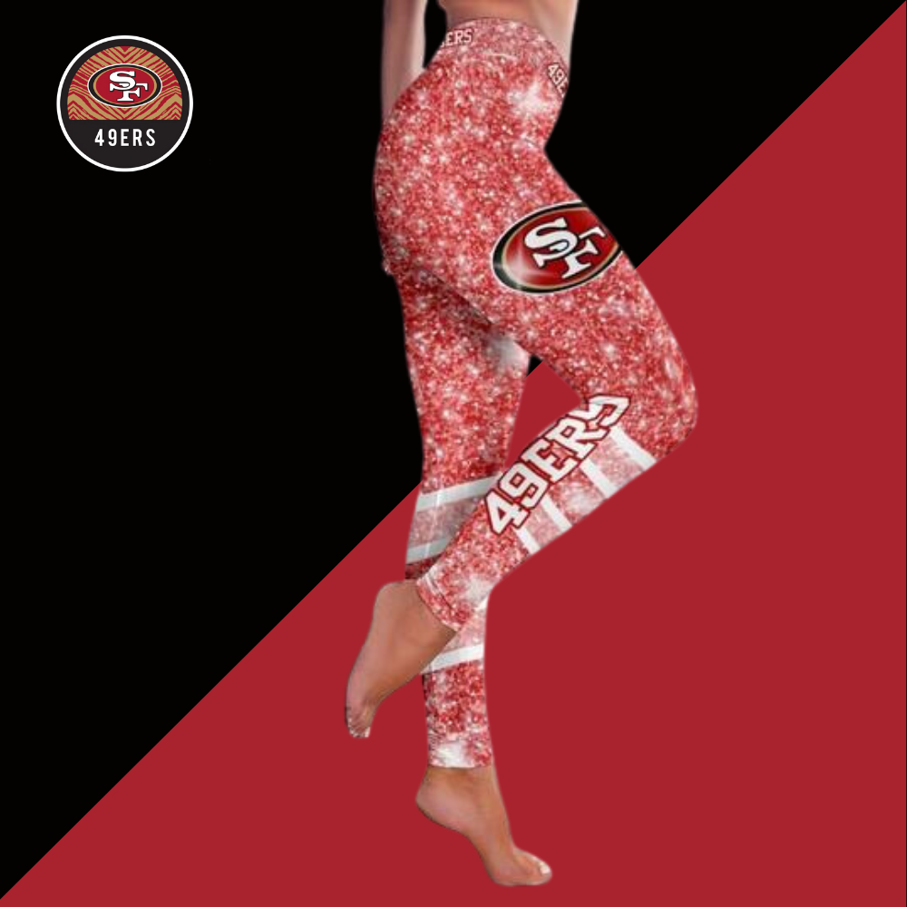 3D Printed Leggings-San Francisco 49ers - fitnfan