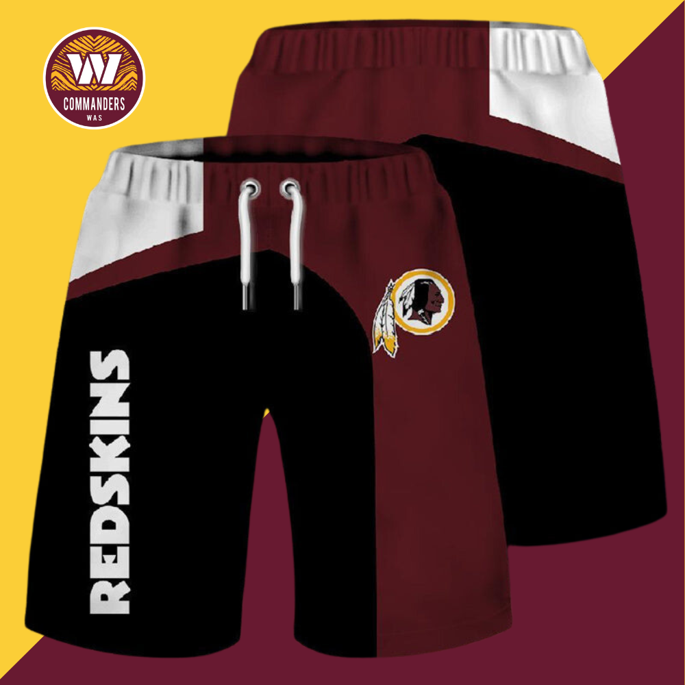 Washington Redskins Summer Beach Shorts-Washington Commanders - fitnfan