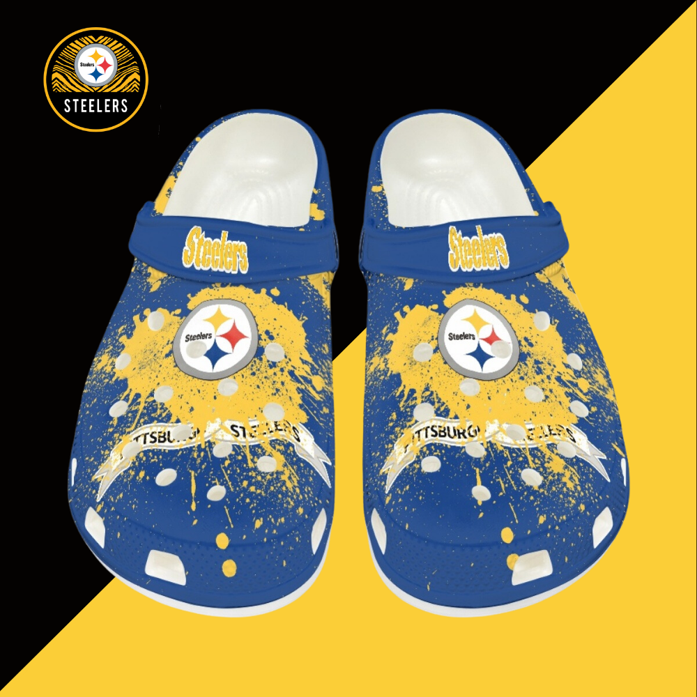 Crocs/beach shoes-Pittsburgh Steelers - fitnfan