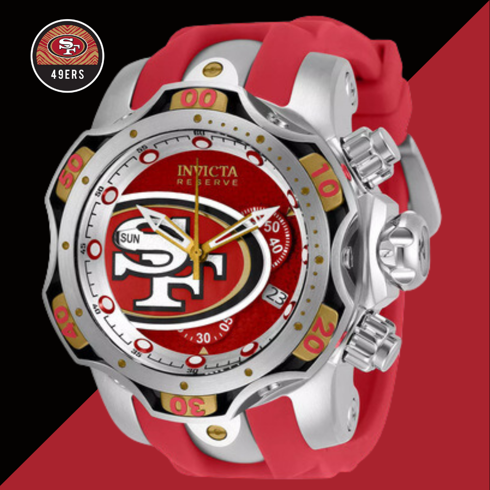 Hot selling men's watches-San Francisco 49ers - fitnfan