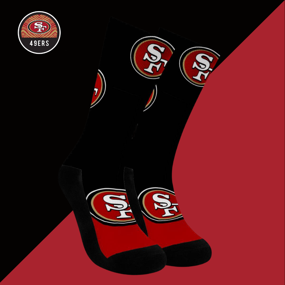 Sports high-top socks-San Francisco 49ers - fitnfan