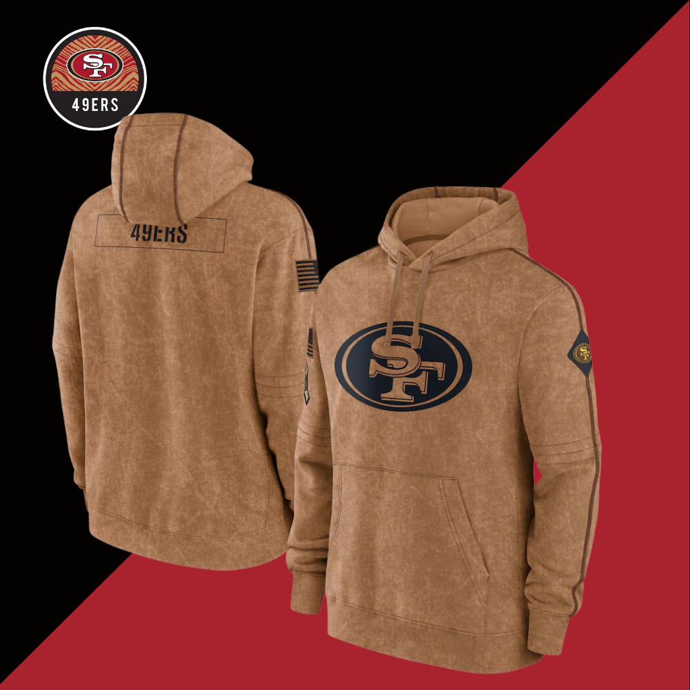 Fanswearwear fashion sweatshirt-San Francisco 49ers - fitnfan
