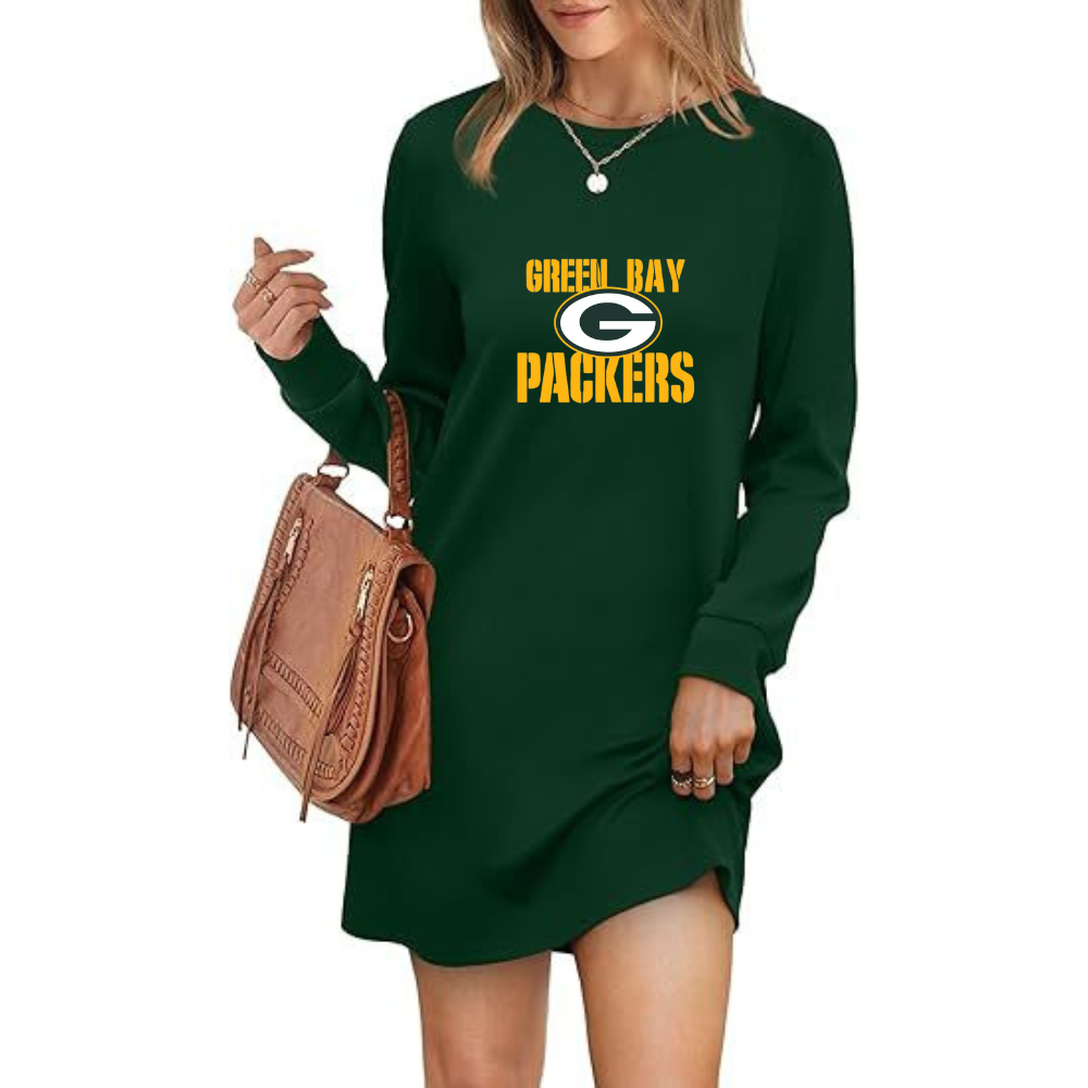 Green Bay Packers Fashion Dress-Green Bay Packers - fitnfan
