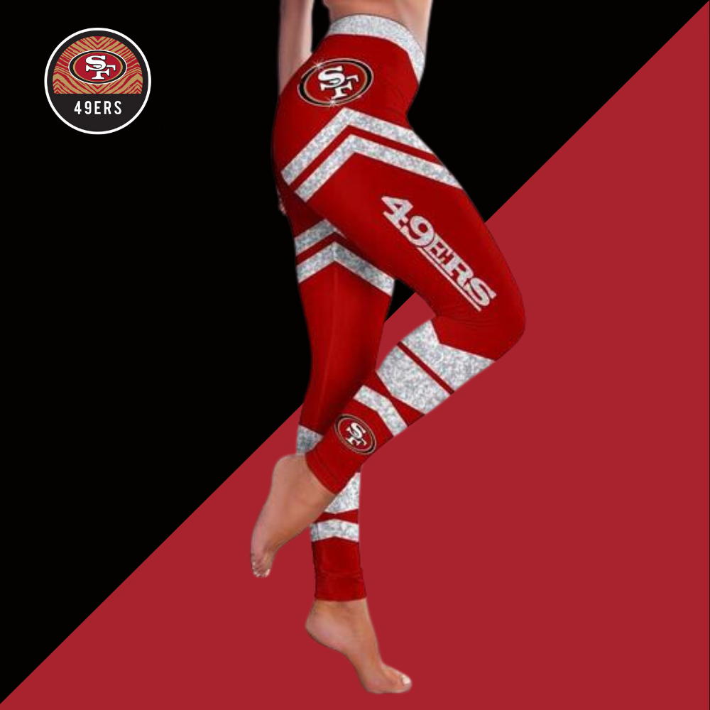 3D Printed Leggings-San Francisco 49ers - fitnfan