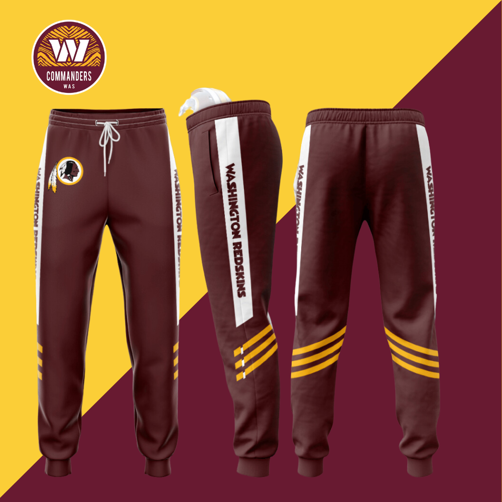 Washington Redskins 3D Printed pocket Sweatpant-Washington Commanders - fitnfan
